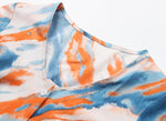 Load image into Gallery viewer, Stylish Tie dye Midi Slit Dress
