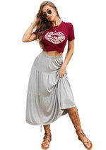Load image into Gallery viewer, Lady Ruched Skirt Online Shop
