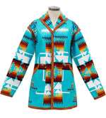 Load image into Gallery viewer, Woolen Print Winter Coats Wholesale Online
