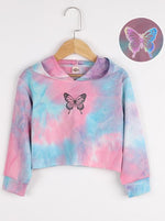 Load image into Gallery viewer, Tie Dye Color Change Hoodie Sweatshirts For Girls
