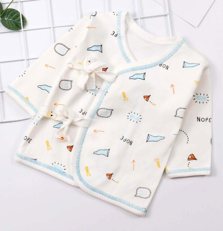 Wrap Printed Top Shirt Wholesale for Infants