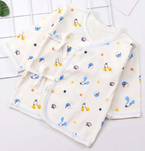 Wrap Printed Top Shirt Wholesale for Infants