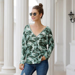 Load image into Gallery viewer, Knit print Top Shirts for Autumn Must Have
