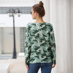 Load image into Gallery viewer, Knit print Top Shirts for Autumn Must Have
